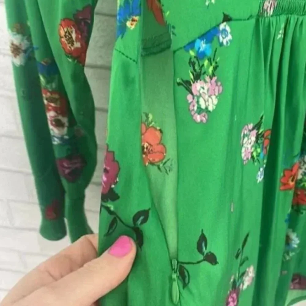 NWT Free People Run Around with Me Tunic Green - Picture 12 of 14